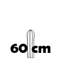 60cm