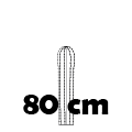 80cm